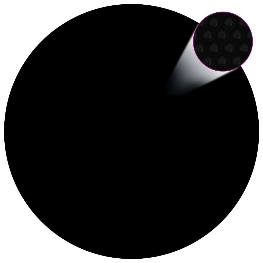 vidaXL Baseino uždangalas, juodos spalvos, 210cm, PE