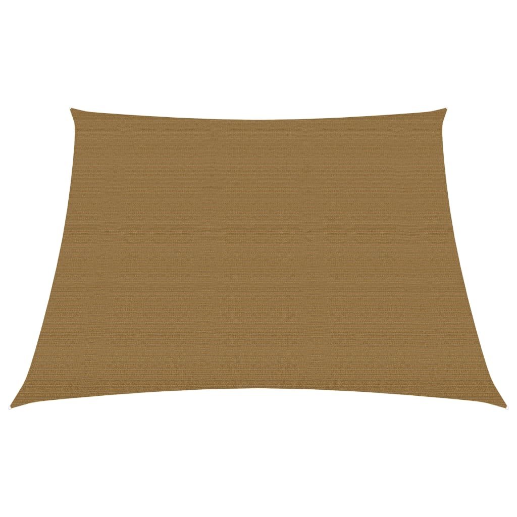 vidaXL Uždanga nuo saulės, taupe spalvos, 4/5x3m, HDPE, 160g/m²